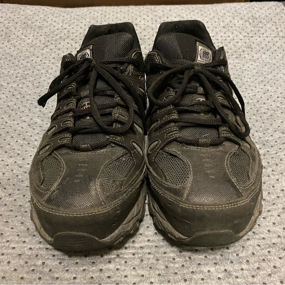 Skechers Steel Toe Cankton ST Work Relaxed Fit Sneakers - Men’s 9 w/ Insoles - Picture 4 of 15